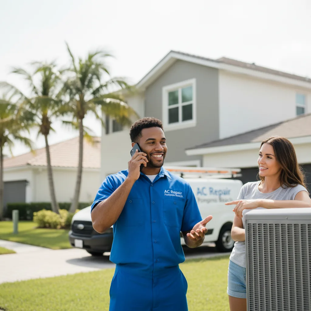 AC Repair Pompano Beach customer support in Pecatonica